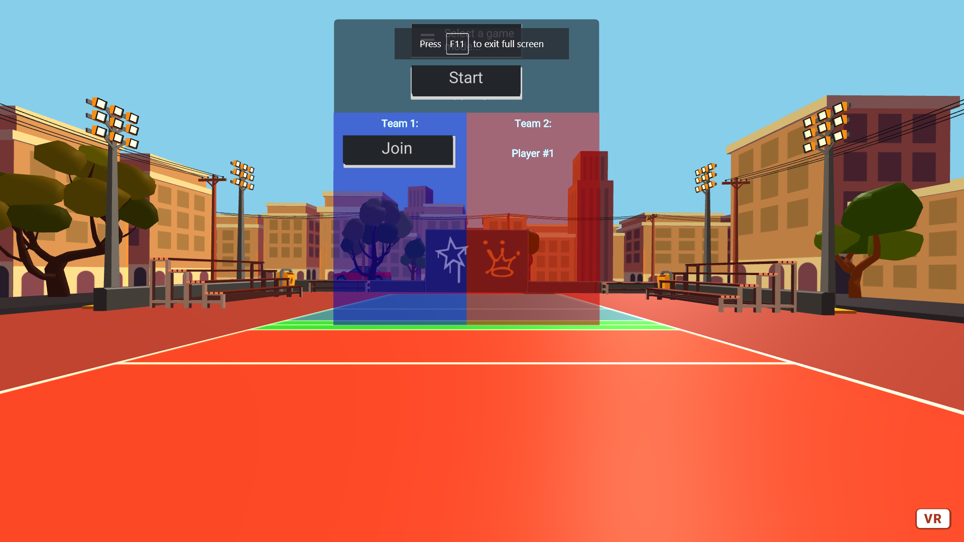 In-game screenshot of the menu inside classic mode